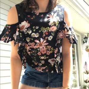 Floral hm top